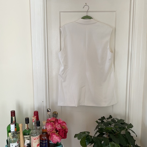 Express - white blazer vest - size L - Picture 4 of 7